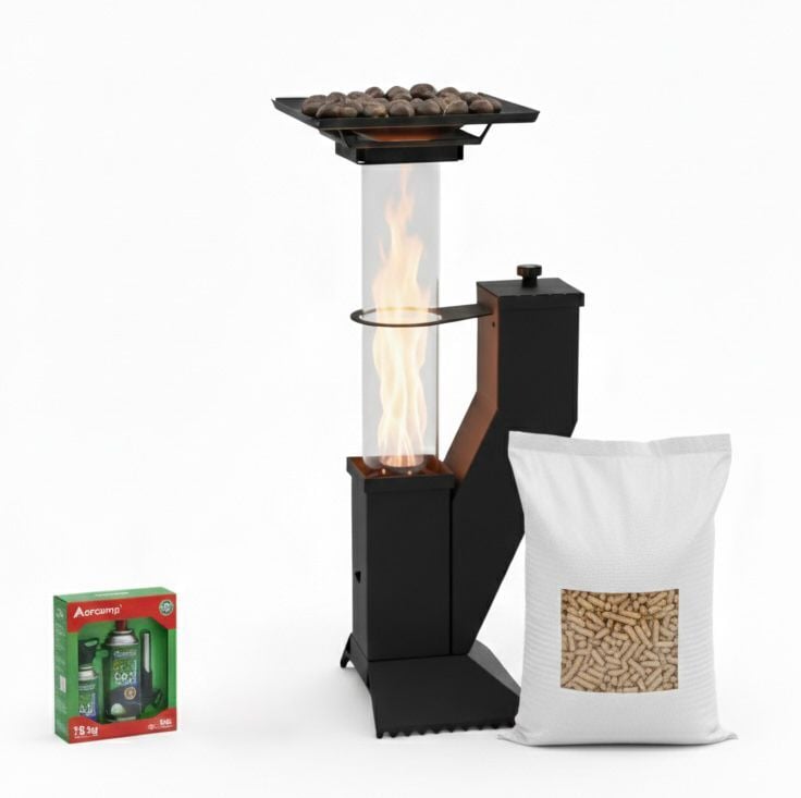 Peletli Soba Isınma Seti