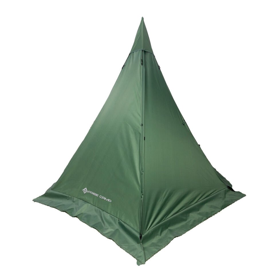FreeCamp Relax 6 Kişilik Çadır-YEŞİL