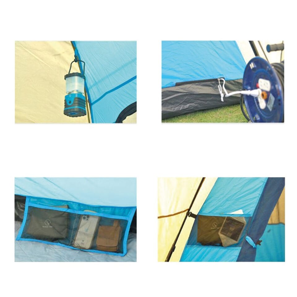 BreezeTime GoGoNature D6 Otomatik Çadır-BEJ