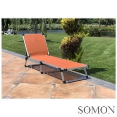 Katlanır Şezlong - Somon