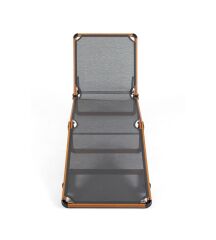 KATLANIR ŞEZLONG - TEAK IN BLACK