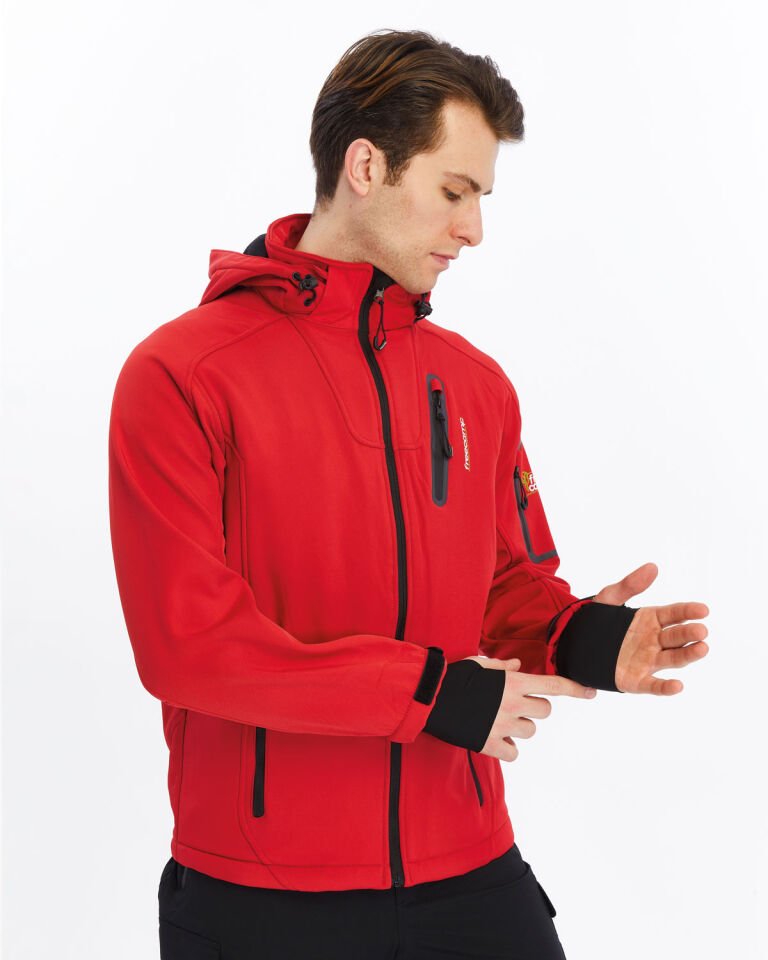FreeCamp Eagle Softshell Ceket-KIRMIZI