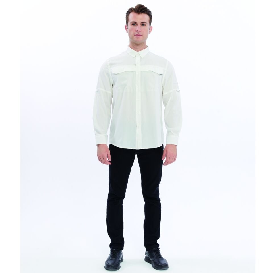 FreeCamp Novella Erkek Gömlek-BEYAZ