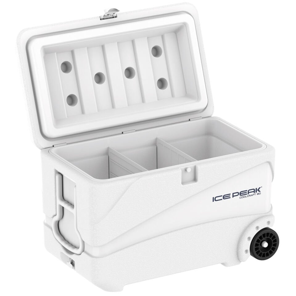 IcePeak CoolCraft 80 Tekerlekli Buzluk 75.2 Litre-BEYAZ