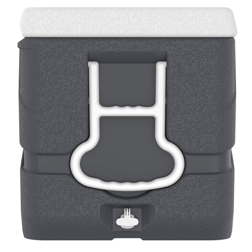 IcePeak CoolCraft 80 Tekerlekli Buzluk 75.2 Litre-FÜME