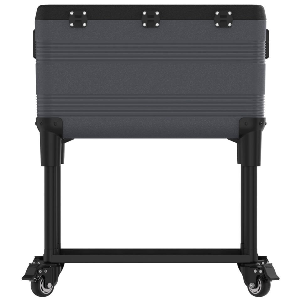 IcePeak Patio 70 Tekerlekli Raflı Buzluk 65.8 Litre