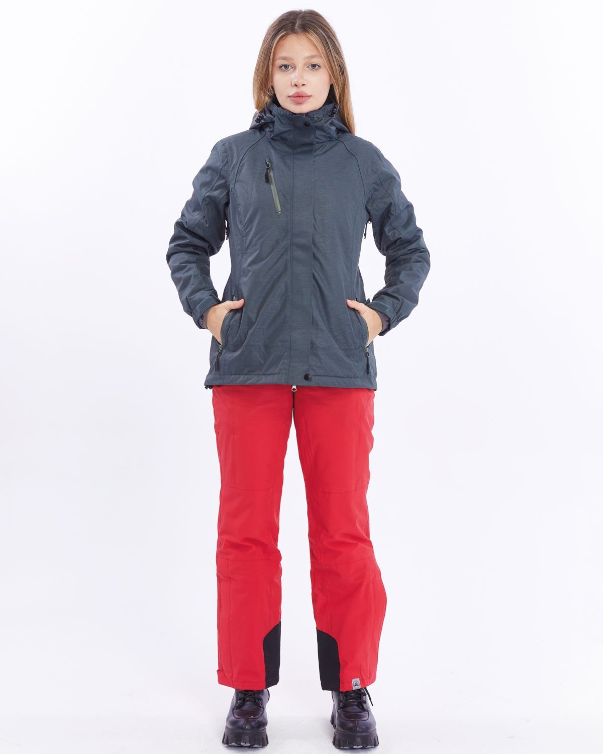 Mapamyumco 3in1 HAKİ Kadın Mont-HAKİ