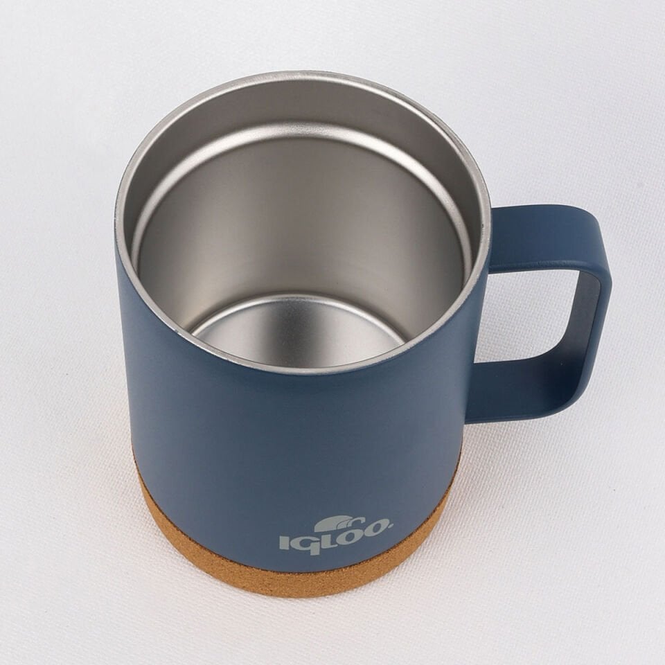 Igloo Cork Mug 350ml-MAVİ