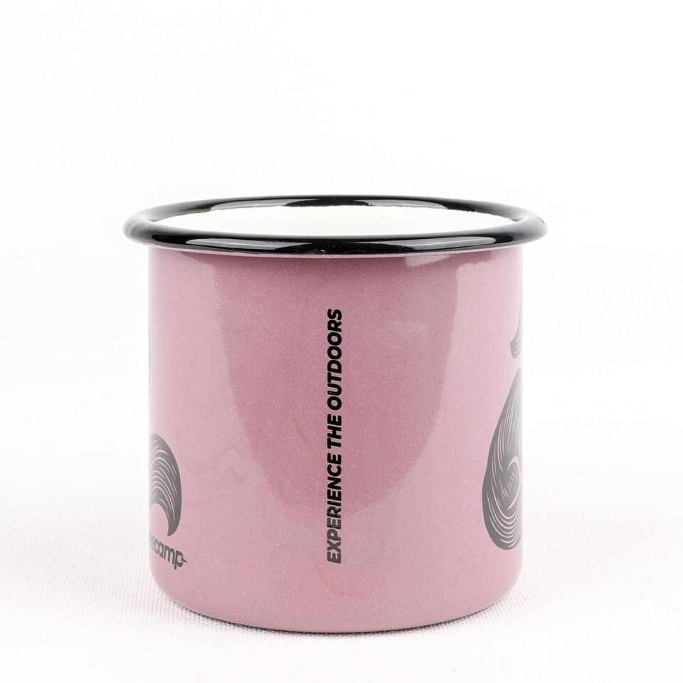 FreeCamp Campers Emaye Mug 350ml-LİLA