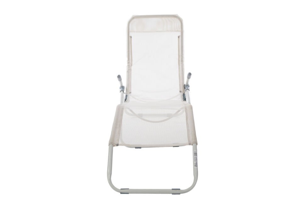 Andoutdoor Tumbona Katlanır Şezlong-GRİ