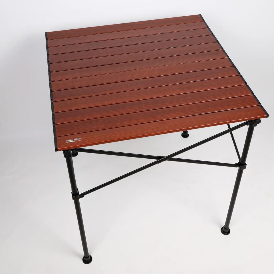 FreeCamp 8830-H3-C Katlanır Masa-KAHVERENGİ