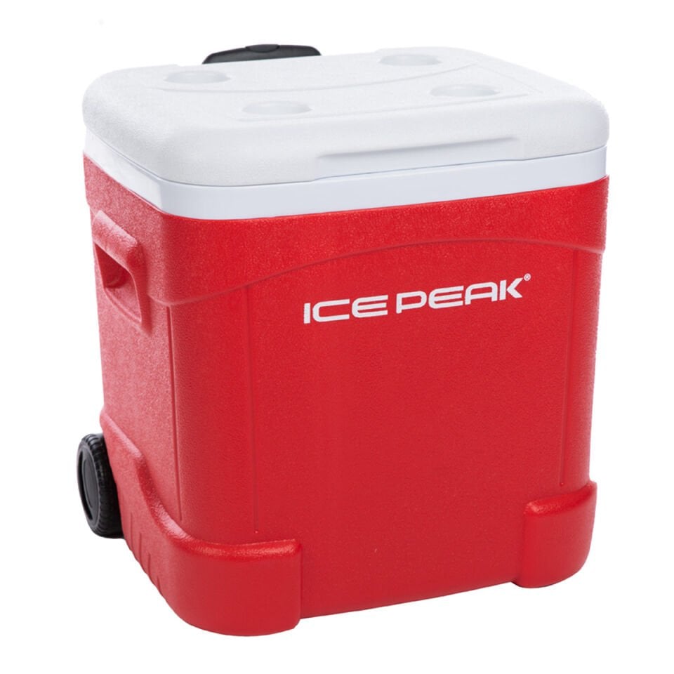 Icepeak IceCube Tekerlekli Buzluk 55 Litre-KIRMIZI
