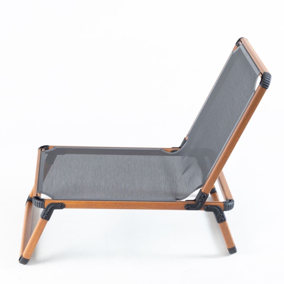 KATLANIR SANDALYE - BLACK IN TEAK