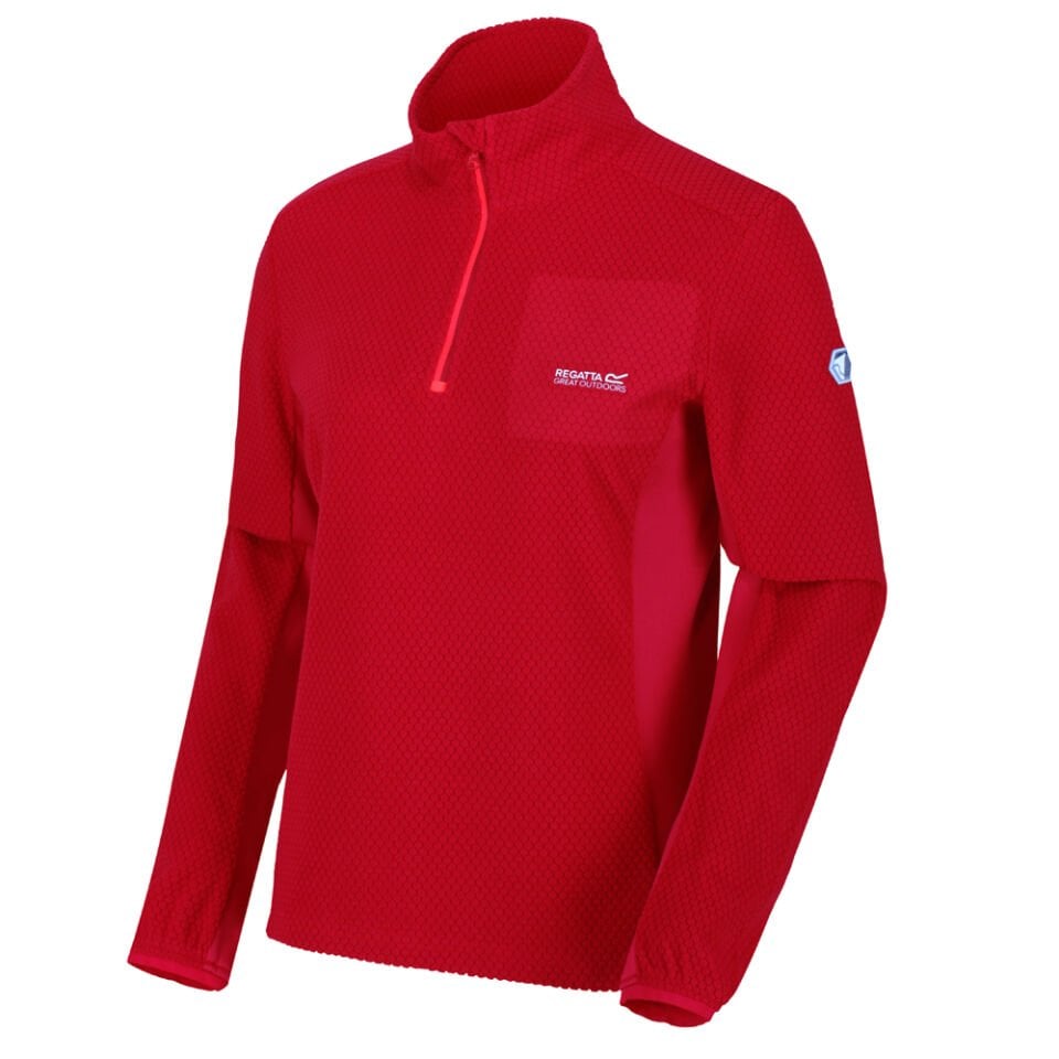 Regatta Highton Half Zip Kadın Polar-KIRMIZI