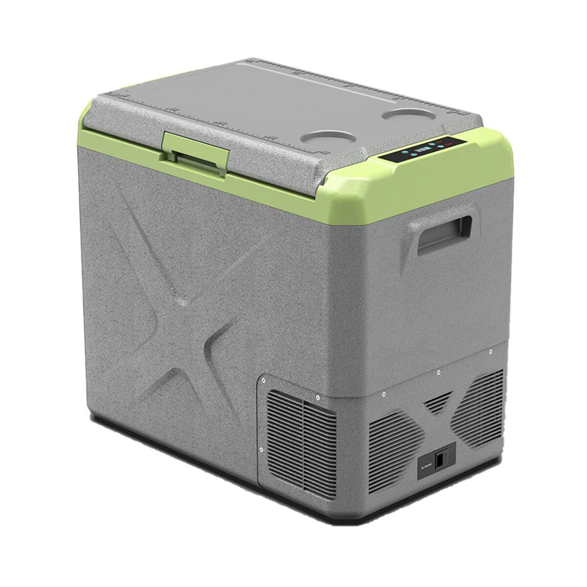 Icepeak Viyana Kompresörlü Buzdolabı 50 Litre-GRİ-YEŞİL